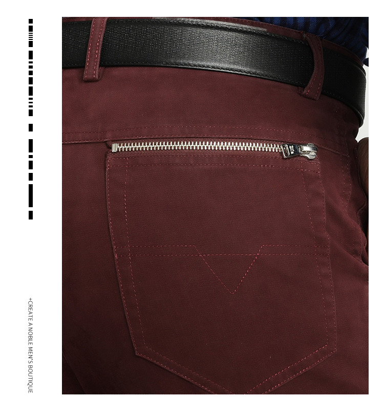 Ensfarge matchende diagonal innsats fem bag stil casual bukser menn casual bukser_voghion.com