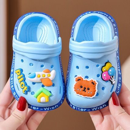 Pantofole per bambini in EVA, scarpe estive antiscivolo morbide per bambini, pantofole Baotou per bambine_voghion.com