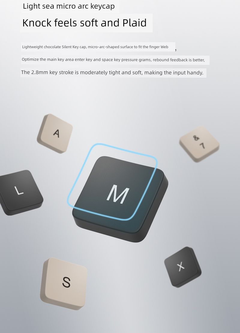 Xiaomi Set 2 Keyboard Mouse Wireless Kits Office Laptop Desktop Computer Peripherals_voghion.com