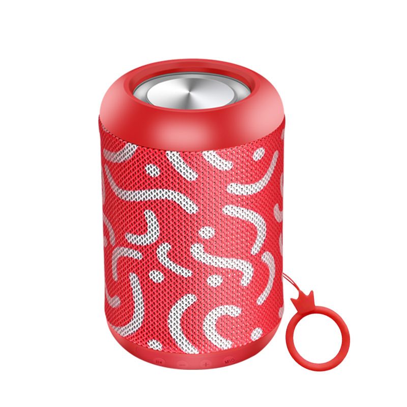 New XD300 Mesh Bluetooth Speaker Card Insert Subwoofer Glow Small Steel Cannon Gift Mini Sound System_voghion.com