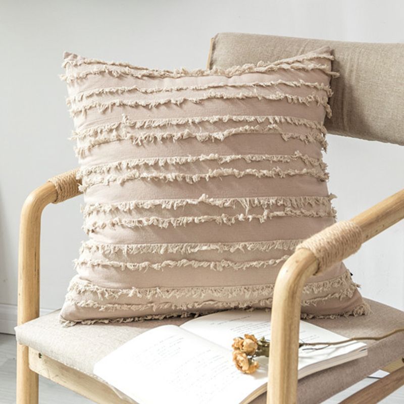 Bej Yastık Kılıfları 30x50cm 45x45cm Kanepe İçin Yastık Kılıfı Ev Dekorasyonu Kanepe İçin Yastıklar Yatak Odası İçin Düz Renk Yastık Kılıfları_voghion.com