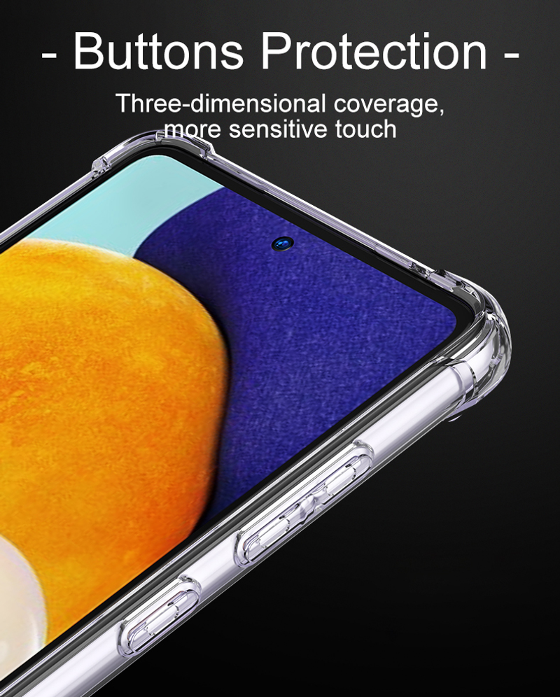 Stoßfestes Silikon-Softcase für Samsung Galaxy A53 A73 A33 A52 A72 A32 A22 A12 A71 A51 A31 A70 A50_voghion.com