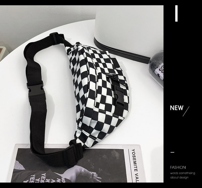 Sport Multifunktionale Outdoor Running Hüfttasche Freizeit Herren Verschleißfeste Brust Trendy Mobile Umhängetasche_voghion.com