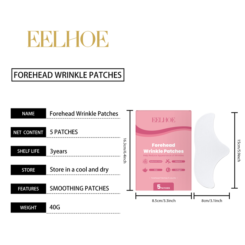 EELHOE Forehead Care Sticker, Gently Nourishing And Moisturizing, Caring For Soft And Delicate Skin, Daily Forehead Care Sticker_voghion.com