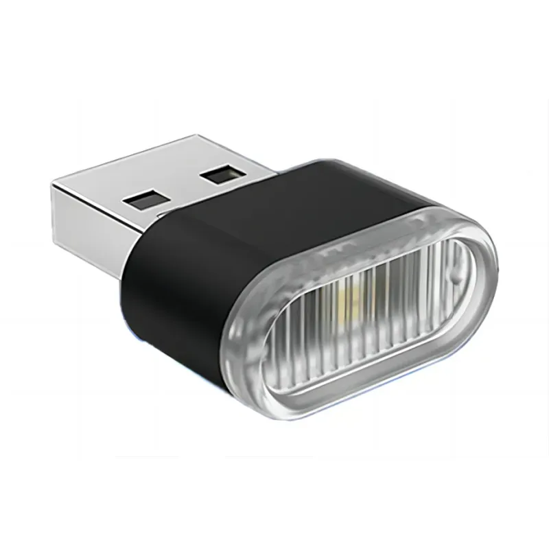 Mini luci LED USB per atmosfera, lampada decorativa al neon per interni, illuminazione di emergenza per auto, universale, portatile, per PC, plug and play_voghion.com