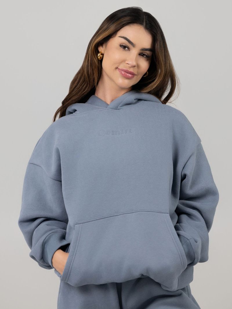 Women's Clothing Heavy Printing Oversize Hoodie Casual Loose Sweatpants Set_voghion.com
