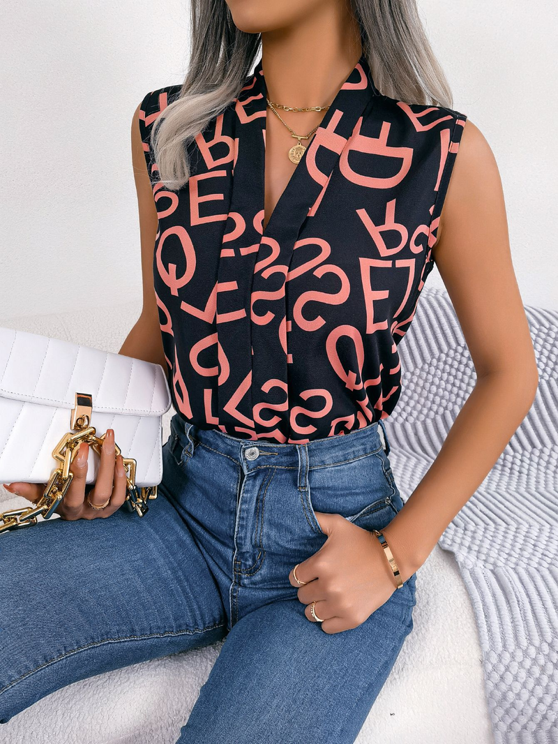 Tops voor dames Trendy grafische workout-tops Oversized Y2K-tops met korte mouwen Chiffon zomerblouses Boho-shirts Formele tuniek_voghion.com