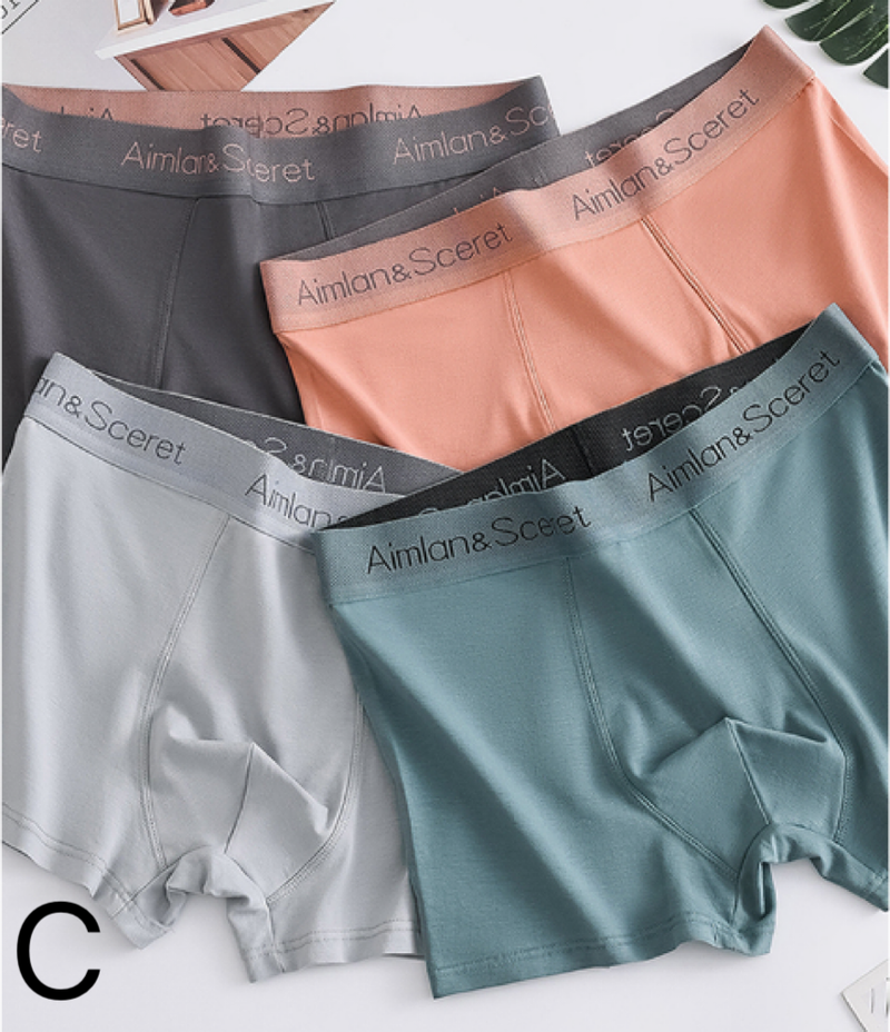 4st högkvalitativa boxershorts för män sommar L-3XL_voghion.com