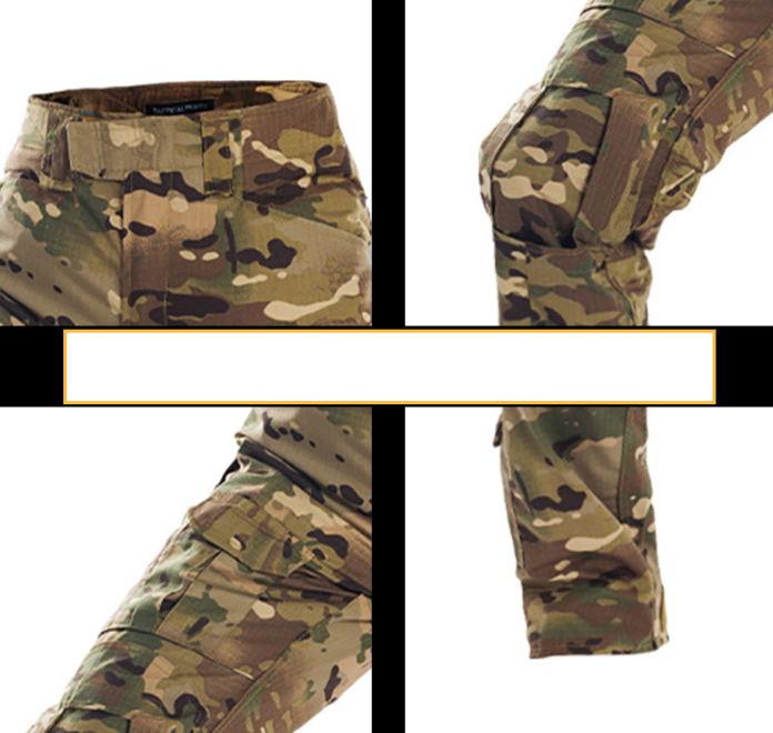 Herrenbekleidung Froschhose Herren Sommer Camouflage Outdoor Trainingsanzug Knieschoner Hose verschleißfeste taktische Hose Hersteller Großhandel_voghion.com