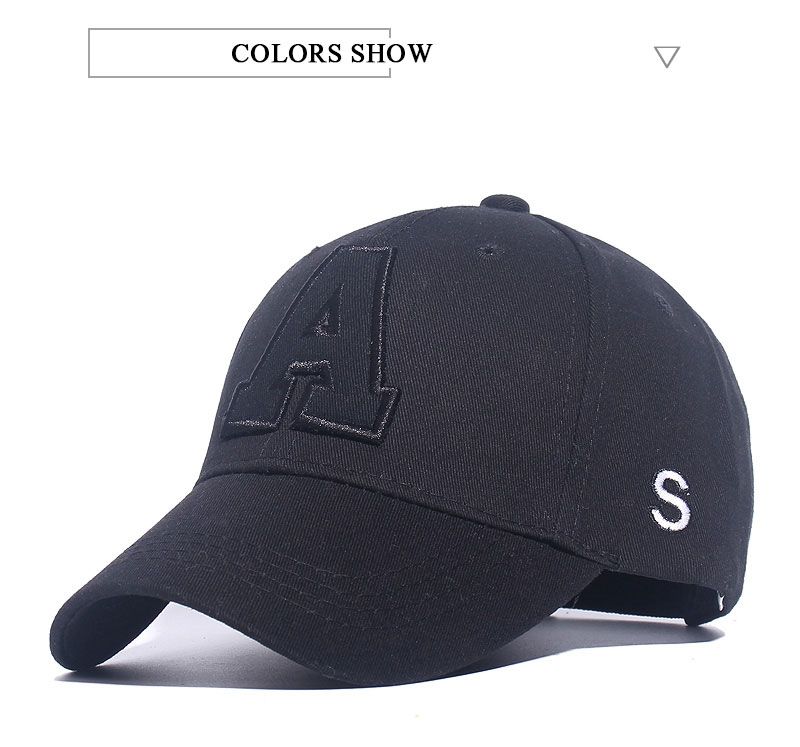 Verano Bordado de letras A niños gorras chico s dibujos animados Hip Hop gorra Snapback niña gorra de béisbol bebé niño hueso_voghion.com