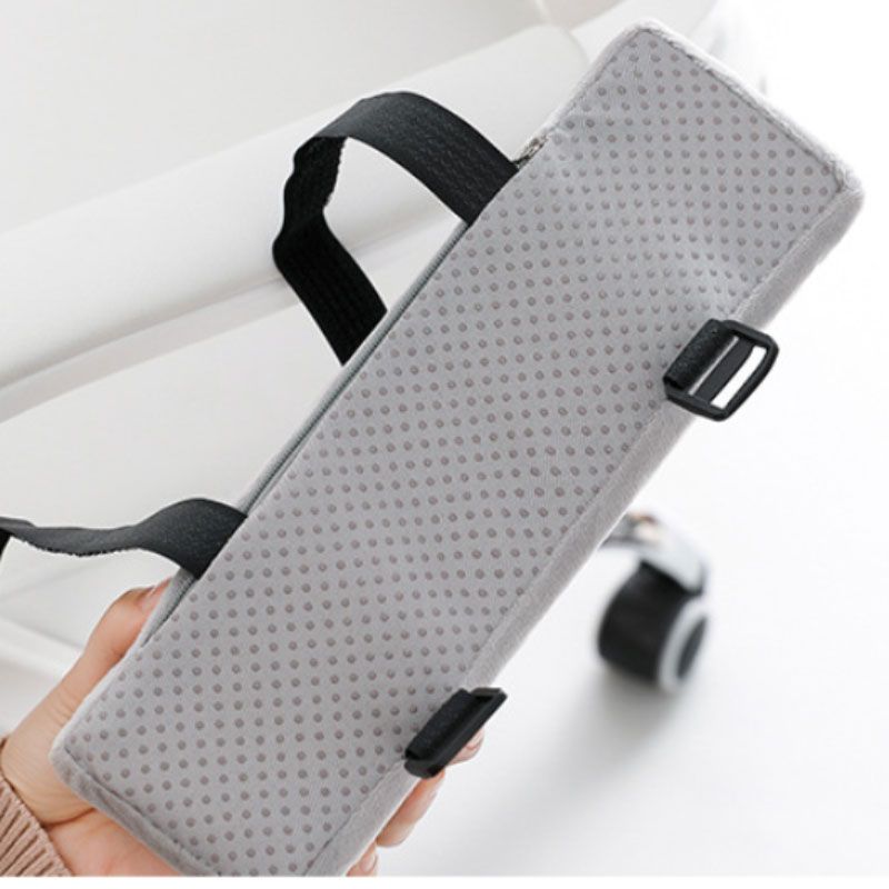 2 pezzi Memory Foam Sedia Braccioli Cuscini Nero Grigio Computer Sedia Bracciolo Cuscino Sollievo Gomiti Avambraccio Pressione Pad Per Casa Ufficio_voghion.com