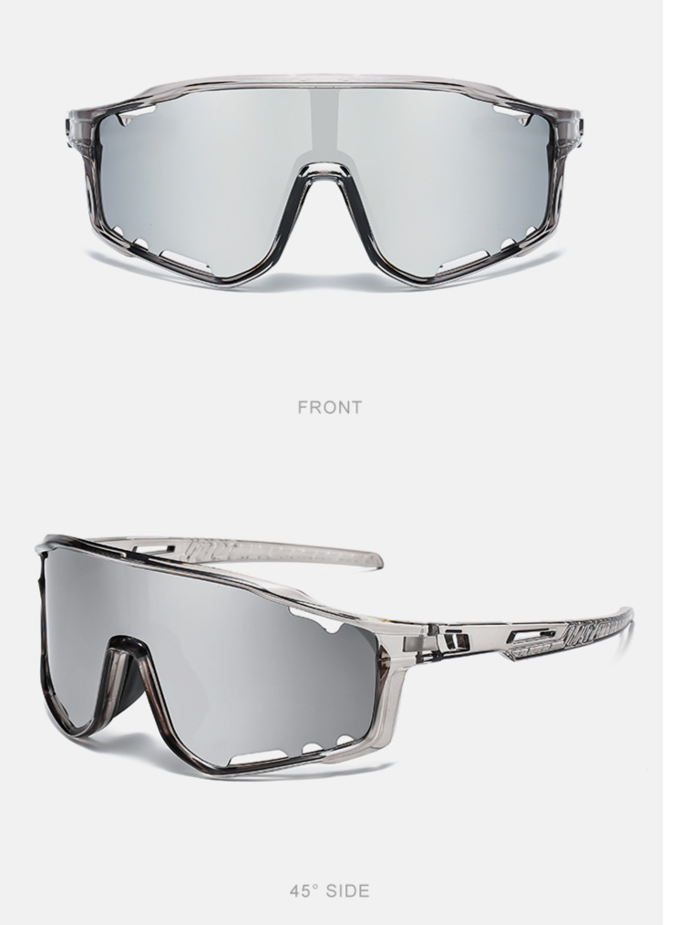 Outdoor Cycling New Frame Intelligent Photosensitive Color Changing Windproof Dustproof Goggles Sunglasses_voghion.com
