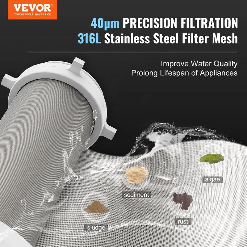 Filt Whole For House Flow Whole Filter 4 40 H Spin 4 House Micron T 3 Water MNPT Rate For Water High Down Filter Well Sediment_voghion.com