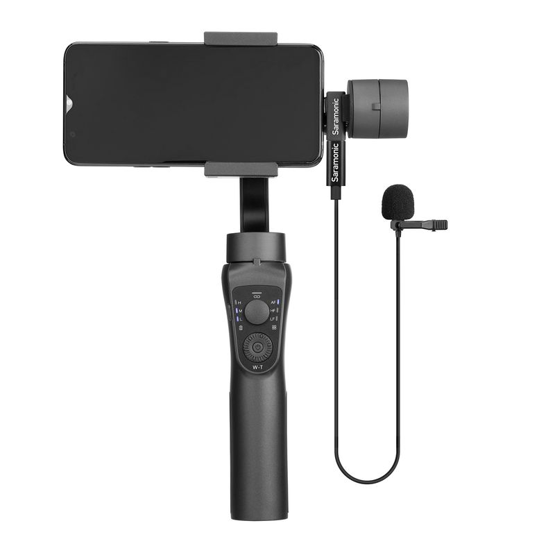 Microphone cravate Saramonic LavMicro U3B à pince pour appareils Android USB-C, ordinateur, enregistrement vidéo YouTube_voghion.com