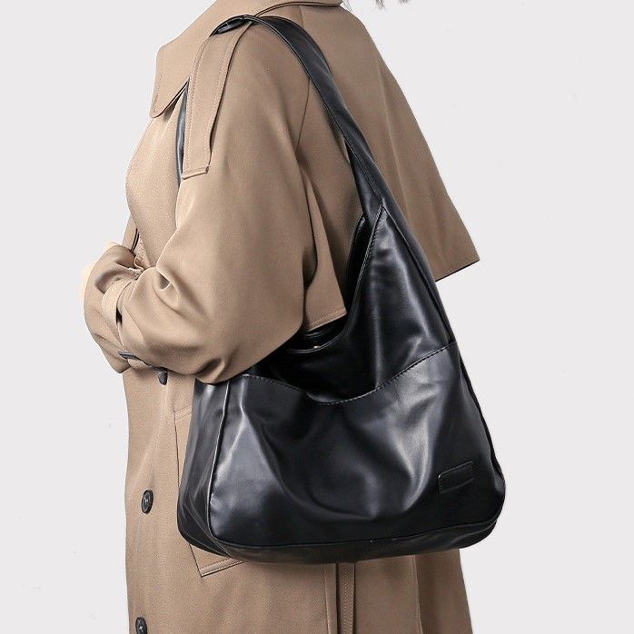 Borsa a tracolla da donna semplice, alla moda, nuova, estiva, grande capacità, casual, per studenti universitari e pendolari_voghion.com