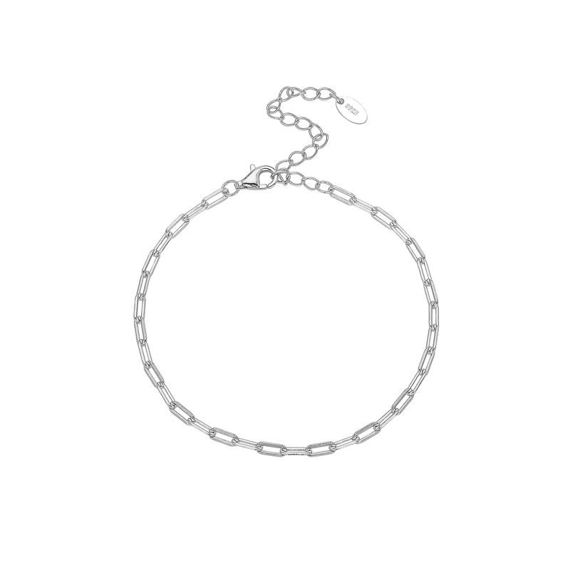 Braccialetto con ciondolo in argento puro molto venduto - Stile cubano con catena a cubo intagliata e lunga croce, design di nicchia di lusso di alta gamma_voghion.com