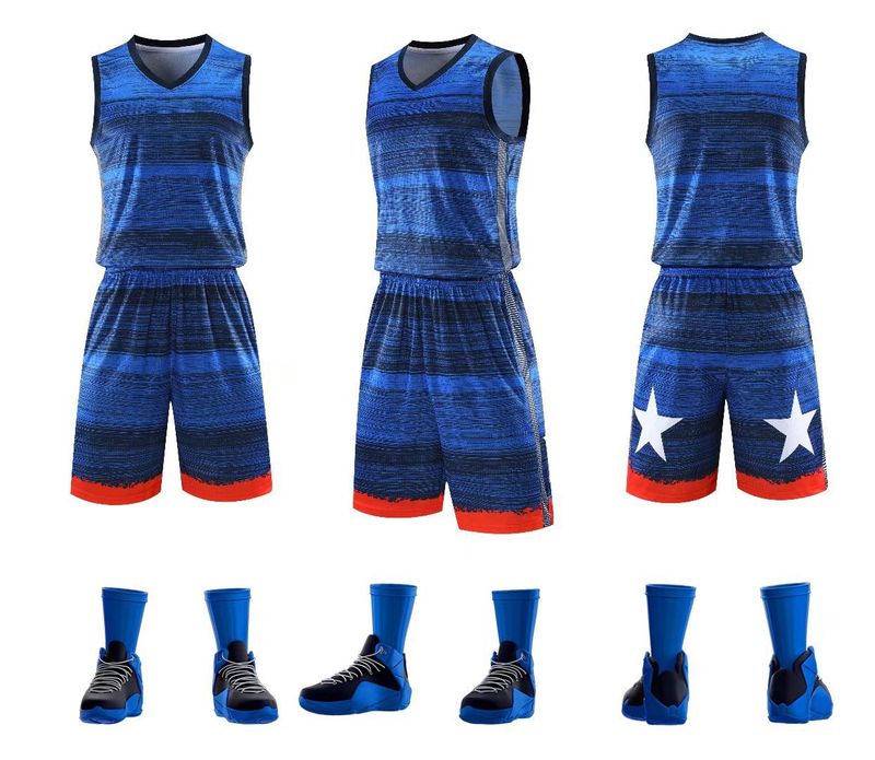 Combinaison de basket-ball, maillot imprimé pour hommes, débardeur, uniforme de sport d'entraînement de compétition, taille imprimée d'équipe privée_voghion.com