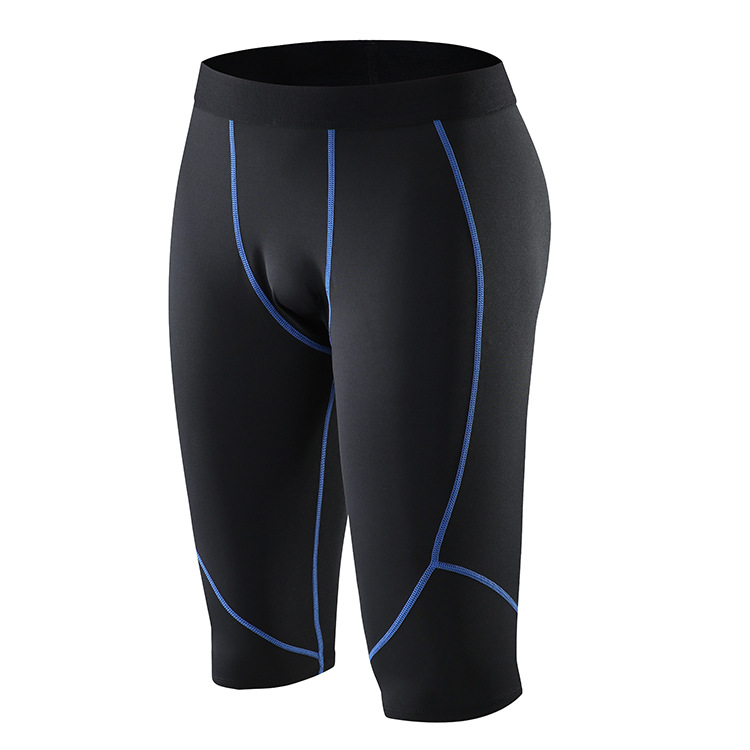 Herrenbekleidung Sommersport-Leggings Lauf-Fitness-Trainingshose Kompressionshose für Herren und Damen Basketball sieben Punkte_voghion.com