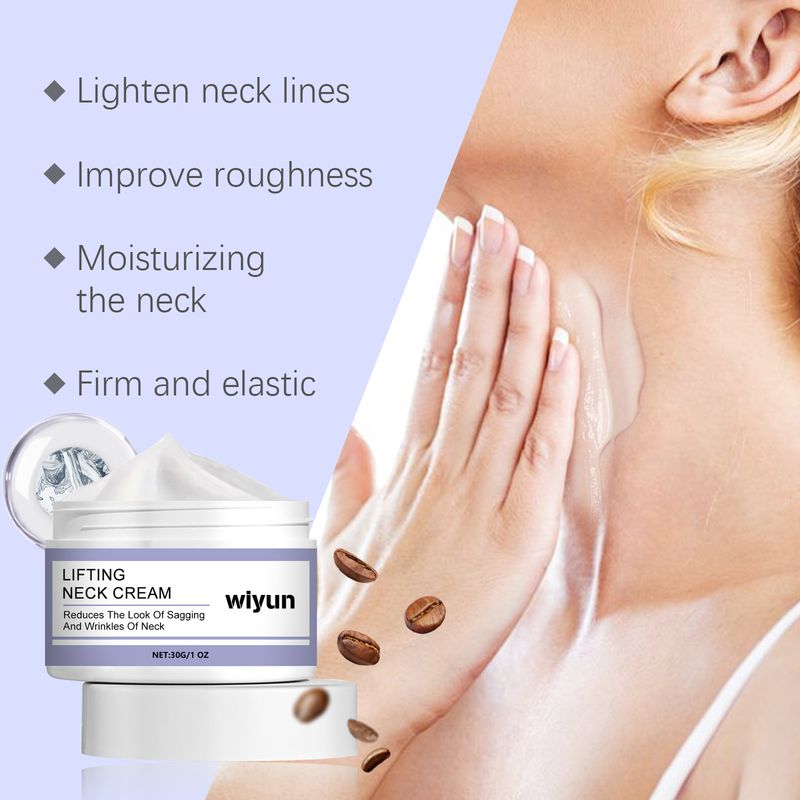 Crema WIYUN per massaggio al collo, delicata, nutriente, elastica, morbida, cura della pelle_voghion.com