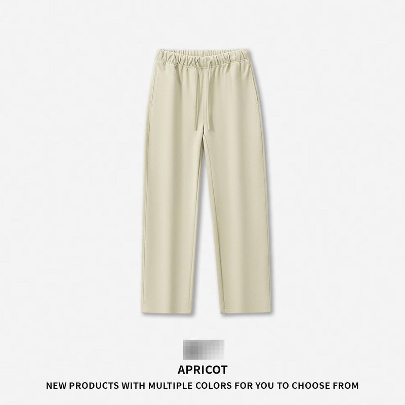 Men's Heavyweight 420GSM Fleece Sweatpants - Clean Fit Straight Leg Casual Pants For Men, Relaxed Fit, Breathable Cotton, Multiple Colors_voghion.com