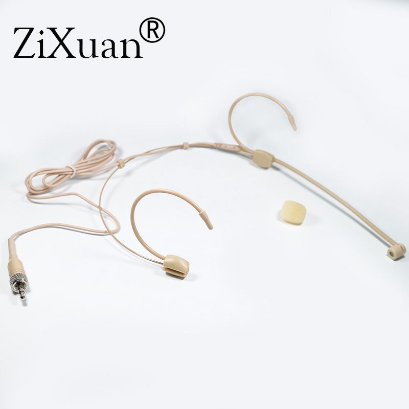 Micrófono de diadema de condensador cardioide para entrevistas Sennheiser, micrófono inalámbrico de estudio de audio, tornillo estéreo de 3,5 mm._voghion.com