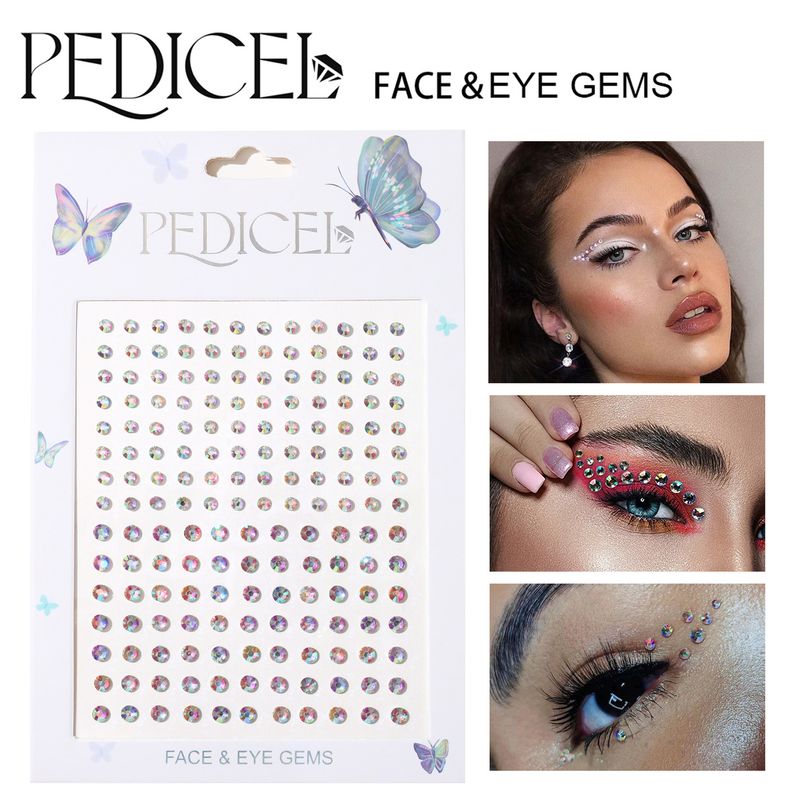 Halloween Edm Electronic Music Festival Face Stickers Eyebrow Stickers Diamond Resin Diamond Carnival Diamond Stickers Masquerade Face Decoration_voghion.com