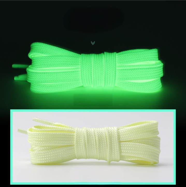 Accessori per scarpe lacci piatti cavi riflettenti da 8 mm in poliestere a doppio strato adatti per scarpe da ginnastica, scarpe bianche e scarpe di tela_voghion.com