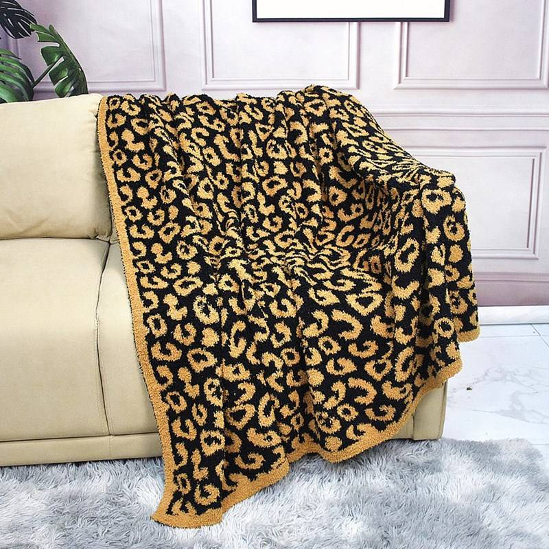 Extra dicke Winterdecke, doppelseitig, Fleece, stricken, weich, warm, für Sofa, Nickerchen, Geschenke_voghion.com