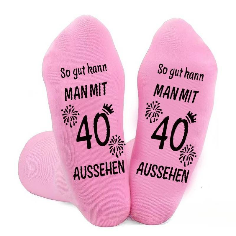Calzini antiscivolo in cotone da donna – Impugnature in silicone antiscivolo, traspiranti e antiodore (età 30/40/50, taglia unica)_voghion.com