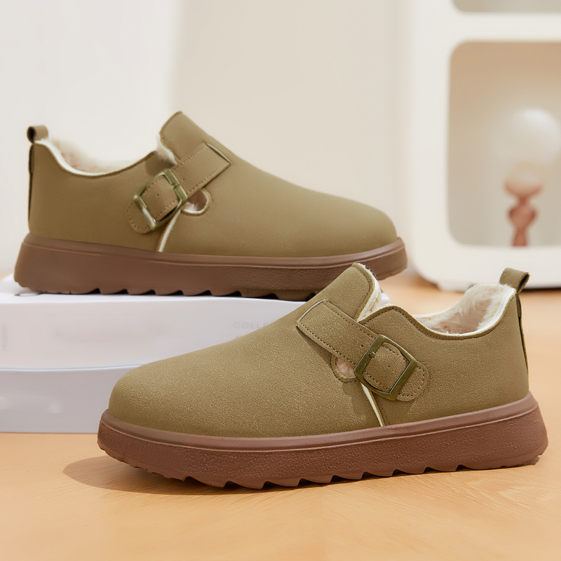 -Scarpe da donna in cotone, stivaletti caldi, stivali da neve in pile e spessi, stivali in cotone_voghion.com