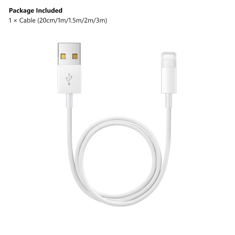 10W 5V 2A 1.5m USB Cable Charging Cable Cord Wire For App Le IPhone X 8 7 IPad Air 2 Phone Fast Charging Data Sync For IPad IPod Lightning_voghion.com