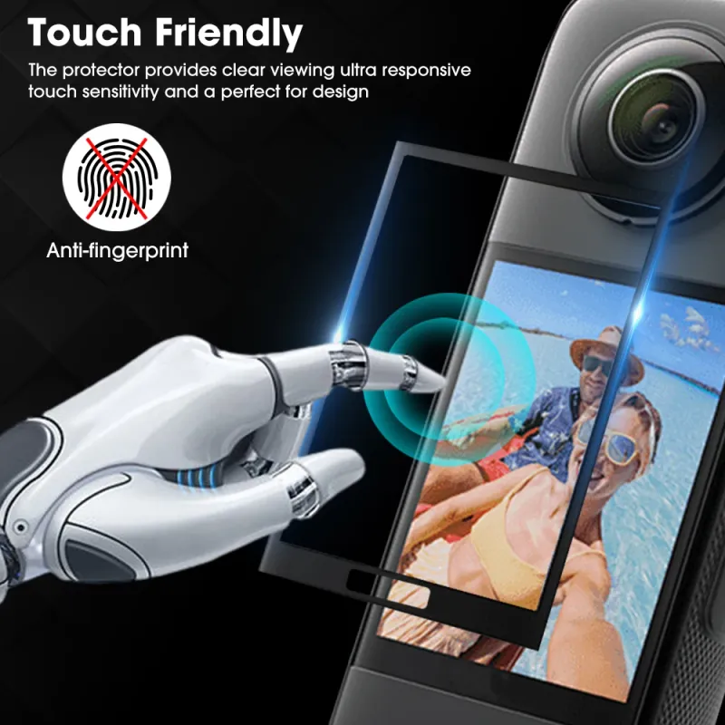 1-5Pcs 3D Curved Protector One X3 X4 Display Bildschirm Flexible Film Für Insta360 X5 Action Video Kameras_voghion.com