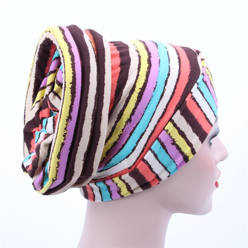 nuovo piccolo berretto a turbante floreale, berretto chemioterapico in cotone con stampa leopardata, berretto con chignon posteriore pronto per la vendita_voghion.com