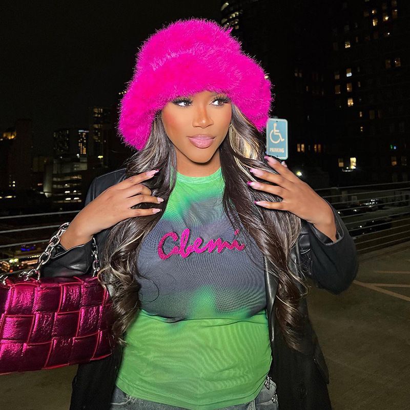 Q23TP185 Maglietta senza maniche con stampa tie-dye, a maniche corte, da donna, estate 2025, nuova moda_voghion.com