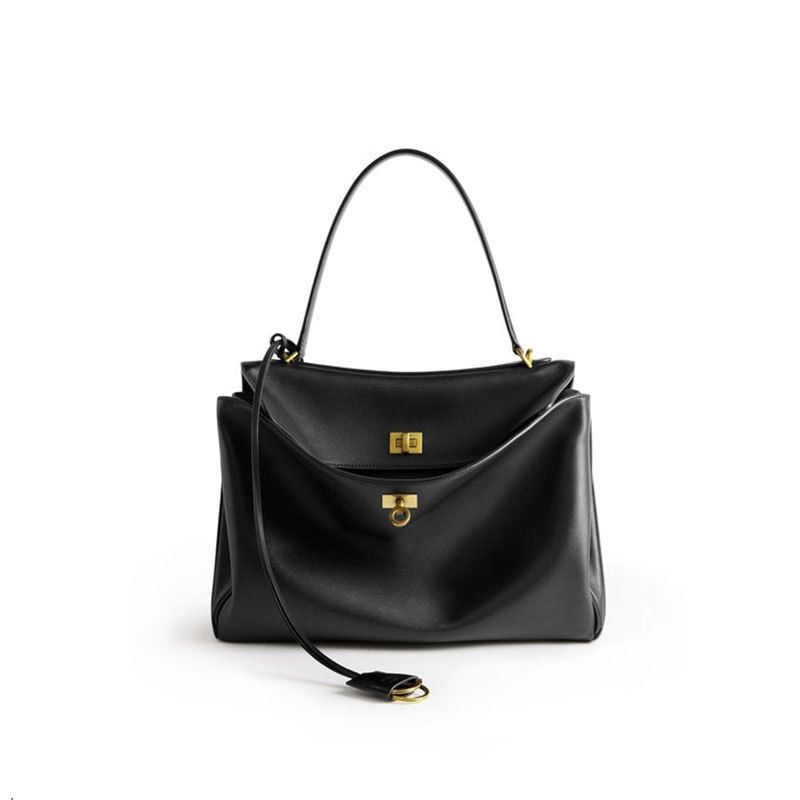 für Frauen 2025 Neue Rodeo Pendlertasche mit großer Kapazität B Marke Handtasche im gleichen Stil Strukturierte Umhängetasche_voghion.com