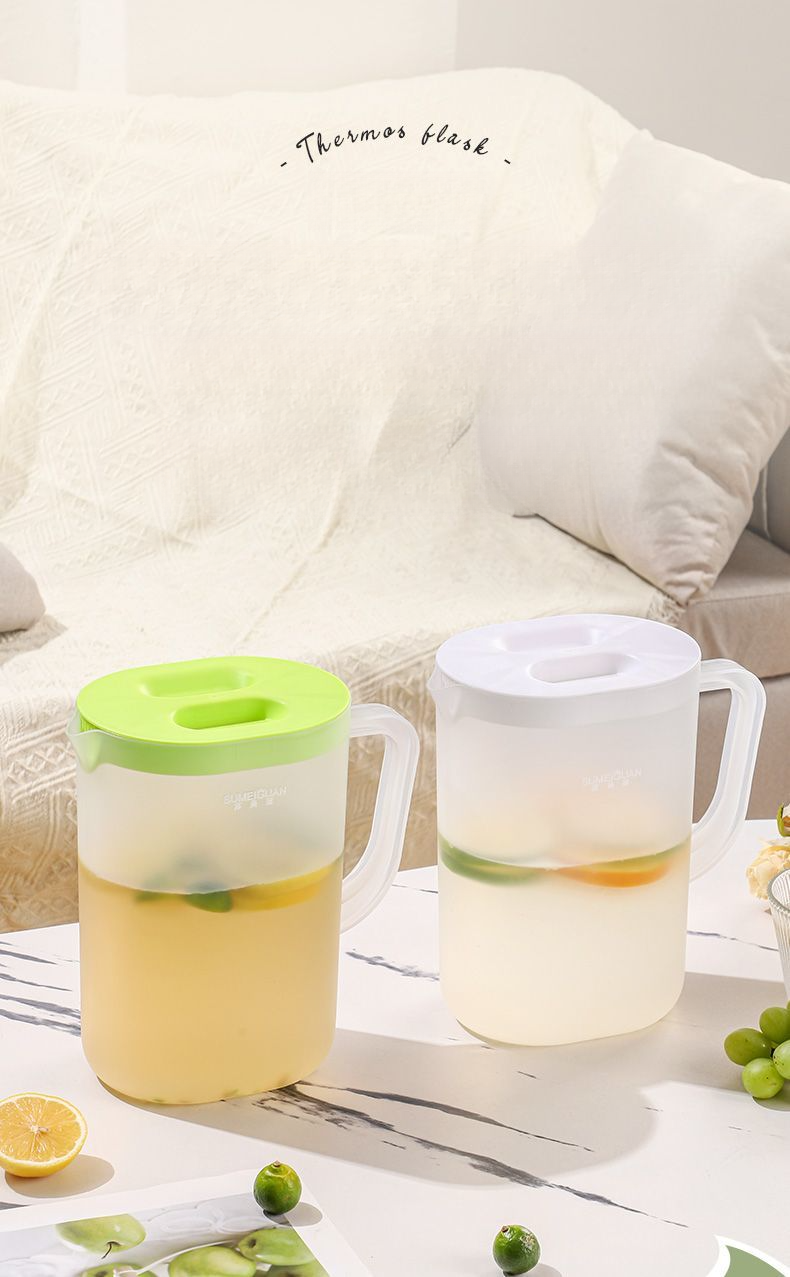 High Tempeatue Resistant Lage Capacity Thickened Food Gade PP Kettle Student Domitoy Tanspaent Cold Wate_voghion.com