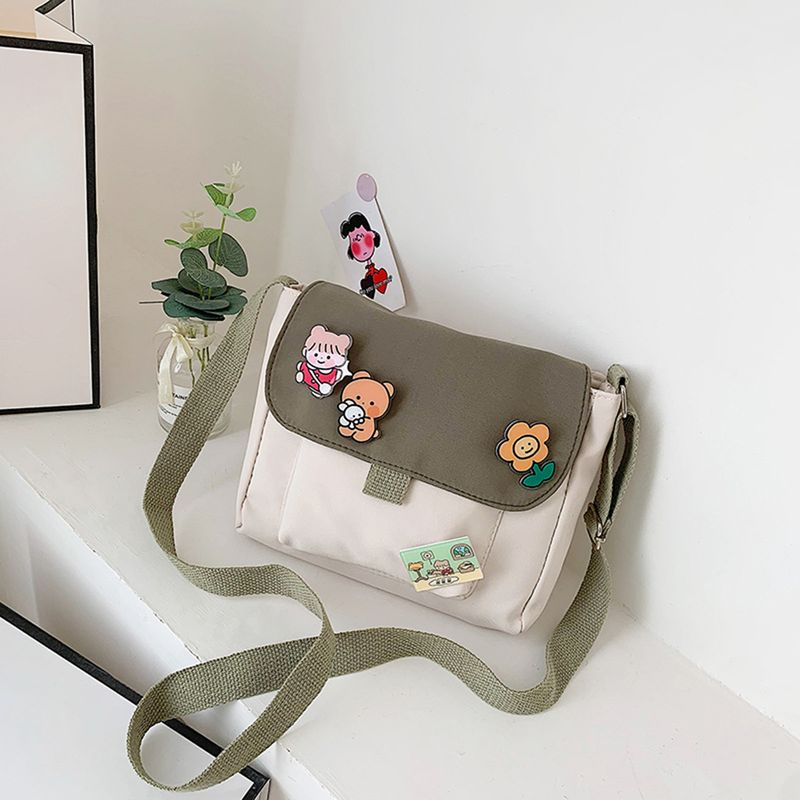 Lihao Dames Mooie Retro Grote Capaciteit Duurzame Canvas Crossbody Tas Schoudertas-Zwart_voghion.com