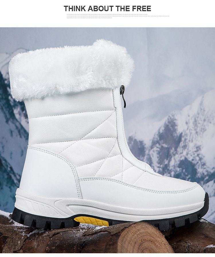 Stivali da neve invernali da donna, impermeabili, in pelle scamosciata, caldi e morbidi, in gomma antiscivolo, scarpe da sci e trekking, eleganti, essenziali, scarpe casual invernali_voghion.com