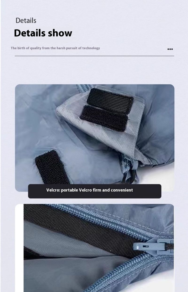 Schlafsack Outdoor Leicht Sommer Mini Camping Alle-Saison Dünn Erwachsene Tragbare Ultra-licht Kleine Größe Wandern_voghion.com