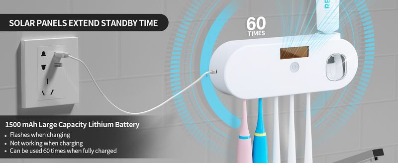 OVAS HOO 5-Slot Holder - Rechargeable White_voghion.com