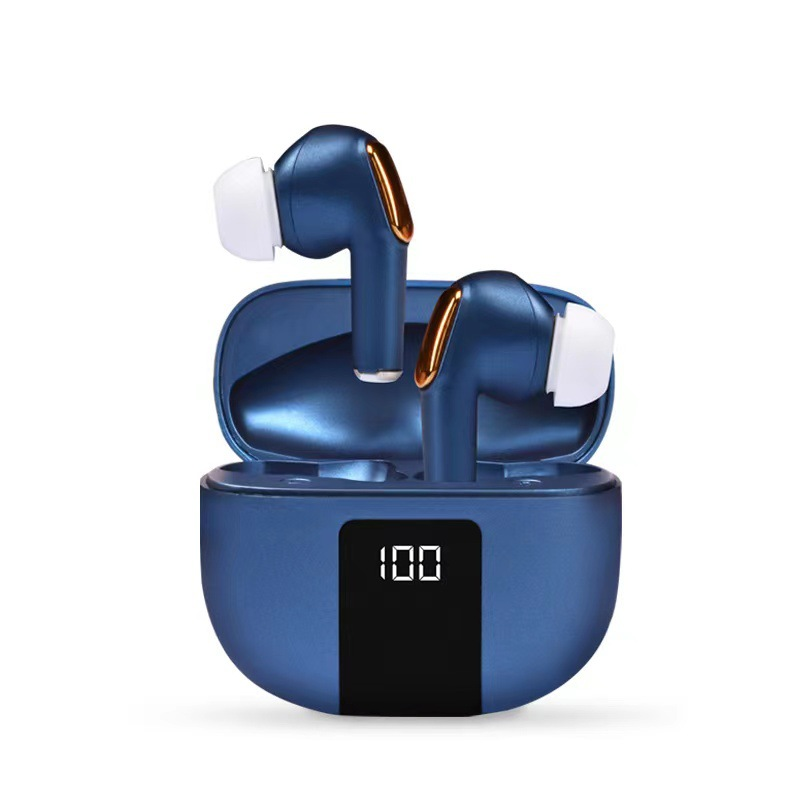 New ENC Call Noise Reduction Bluetooth TWS Three True Digital Display Invisible Sports Earphones Wireless_voghion.com