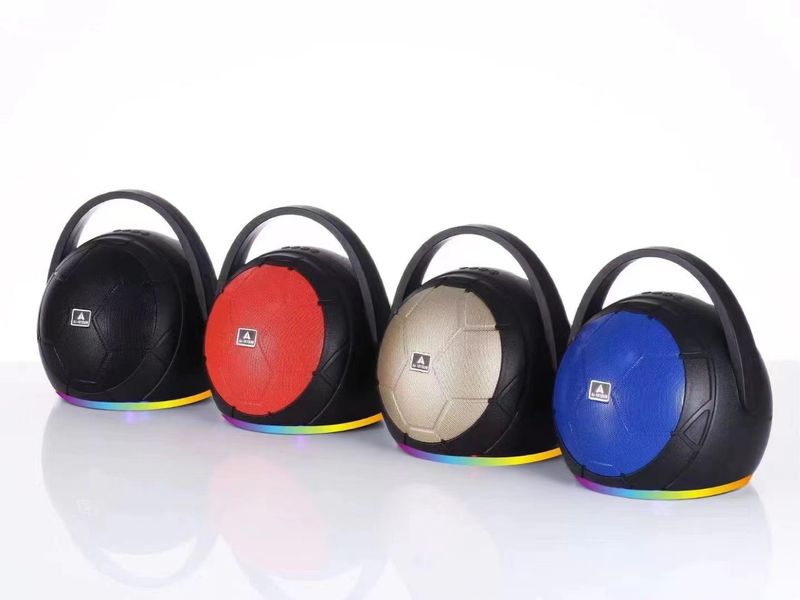 161SUN Bluetooth Højttaler Udendørs Bærbar Kugle Trådløs Lyd Solcelledrevet RGB Lys Radio_voghion.com