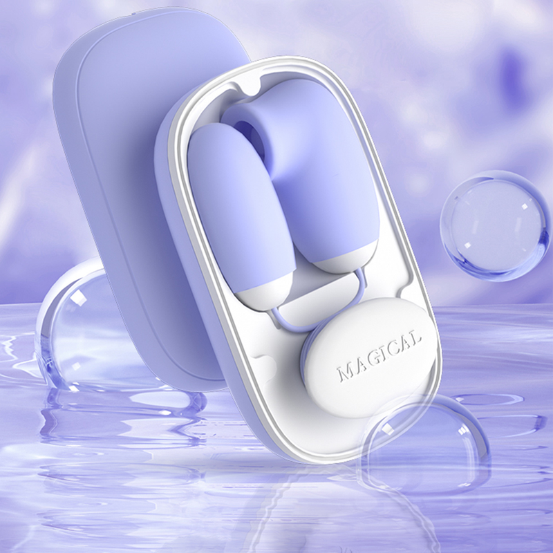 Magisk sugende vibrerende eggmassasjeapparat 24 modus klitoris brystvorte sugestimulator klitoris G-punkt privat vibrator_voghion.com