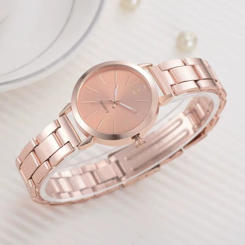 Heißer verkauf frauen dünne schmale riemen einfache business stahlband quarzuhr weibliche studentin prüfung uhr geschenk box_voghion.com