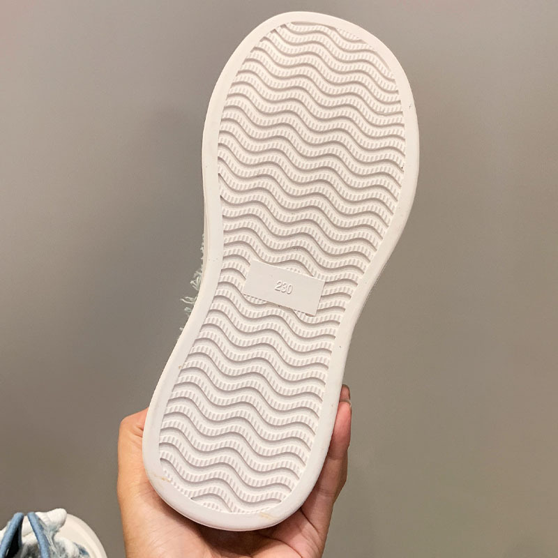 Sapatos de lona de alta qualidade femininos 2023 novo outono all-match respirável denim design sentido nicho super quente tênis casuais_voghion.com
