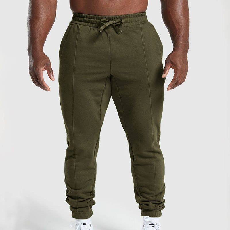2024 Frühjahr/Sommer Freizeit Sport Guard für lose Krawatte Füße gestrickte Casual Herrenhose_voghion.com