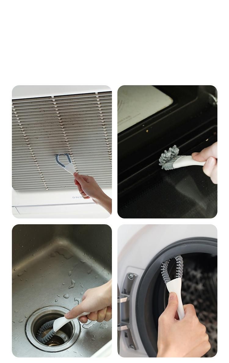 Multi-Functional Kitchen Stove Gap Brush Sink Dead Angle Barbecue Net Rack Cleaning_voghion.com