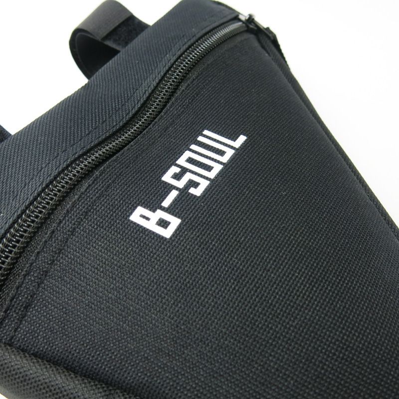 Bolsa para accesorios de ciclismo con cuadro triangular de bicicleta B-SOUL con liberación rápida para bicicleta de montaña_voghion.com
