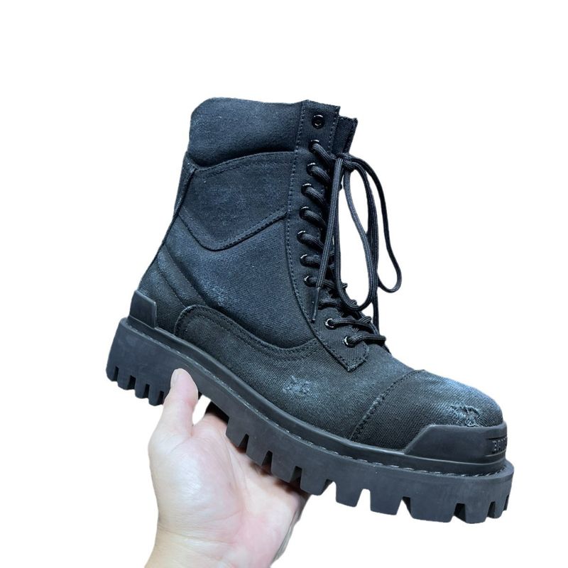 High Quality Parisian Style Strike Unisex Vintage Martin Work Boots, Snow Boots_voghion.com