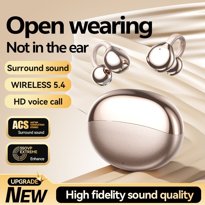 2025 New M110 Selected Private Model Ultra-Long Battery Life Noise-Cancelling High-Value Ear Clip Wireless Bluetooth_voghion.com